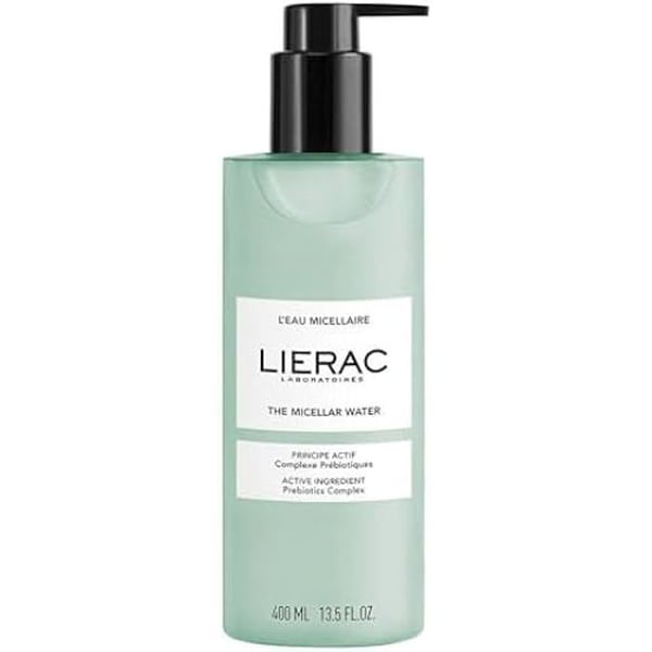 Micellärt vatten - LIERAC - Micellärt vatten 400 ml - Tar bort smink - Rengör och återfuktar - Utan parabener