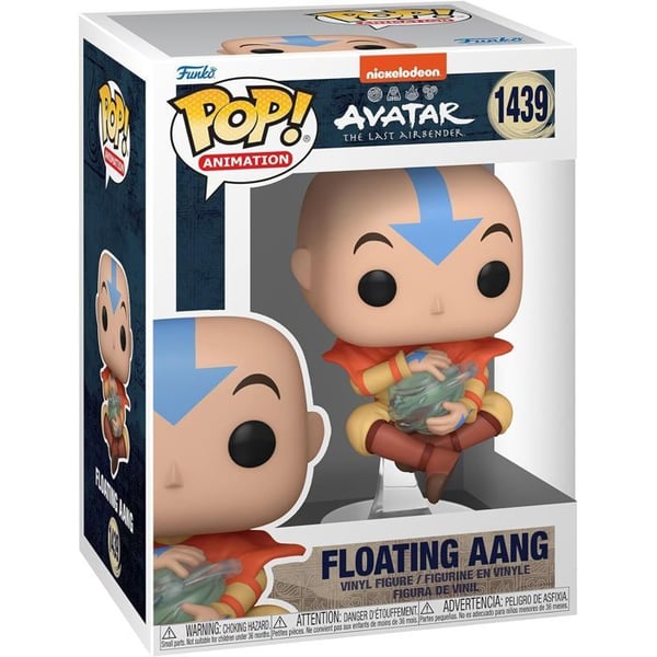 Figur - Funko - Aang Flytande - Grå - Vuxen - Pop! Animation- USED
