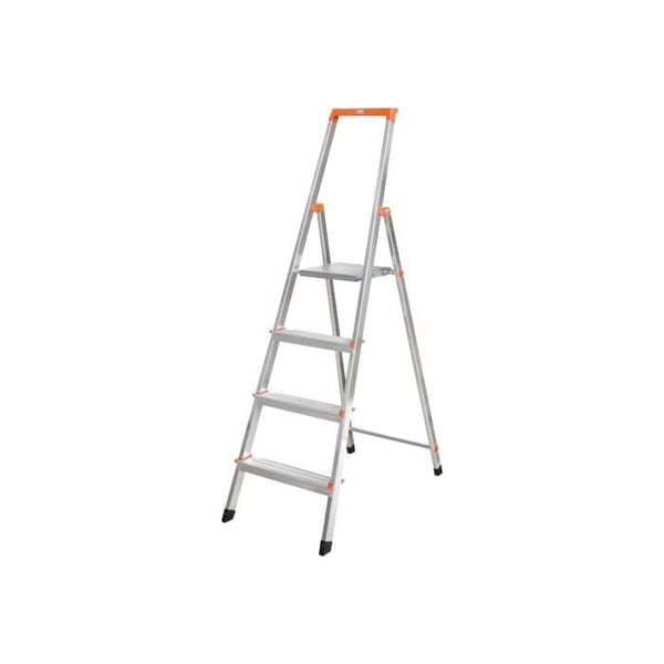 Krause Solidy Stepstege 4 steg arbetshöjd: 2,85 m aluminium