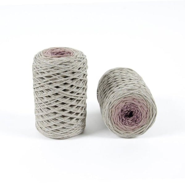 Återvunnen bomullstråd - DMC - Eco Vita Multico - 4 mm - 250 g (200 m) - Col.103 rosa