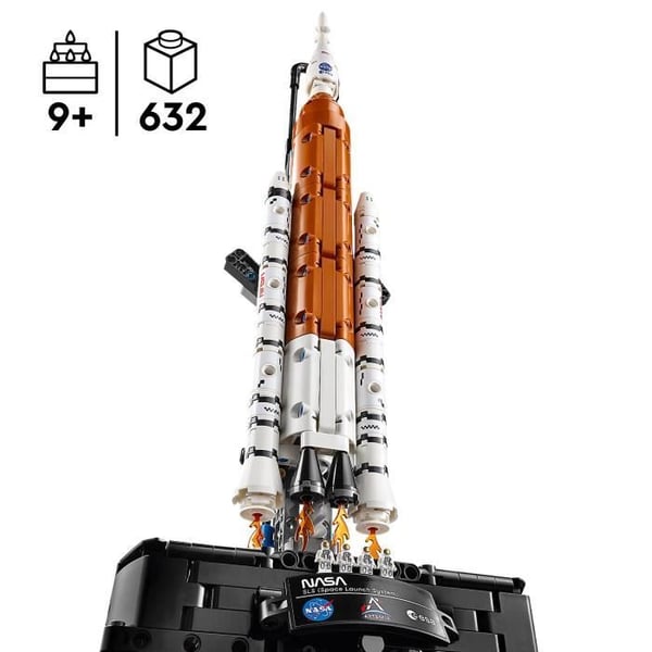 LEGO Technic 42221 NASA Artemis SLS Raketten - Interaktivt STEM-spil fra 9 år - Gaveidé - Byggesæt