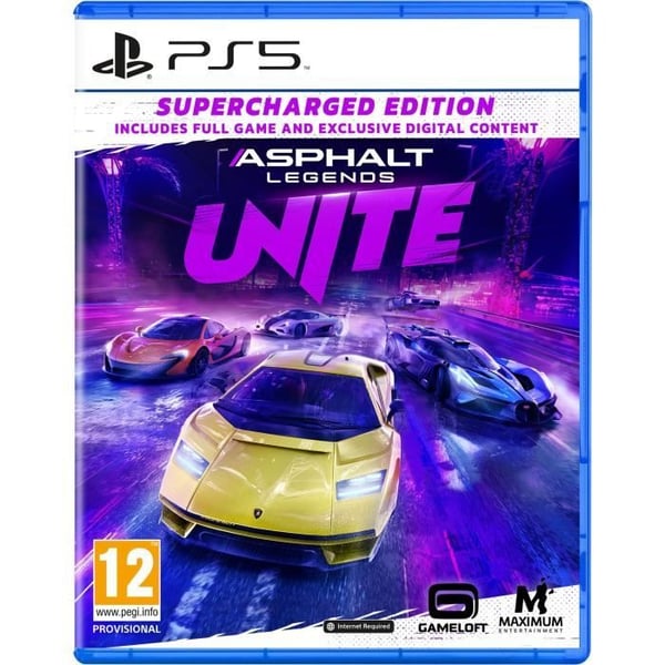 Asphalt Legends Unite - PS5-spel - Supercharged Edition