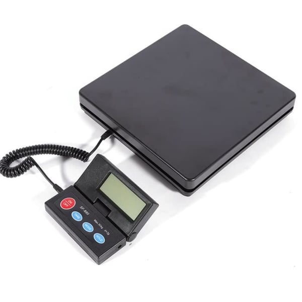 Professionel pakkeskala - A - A278 - Digital vægt - 1 g til 50 kg - Letlæselig skærm