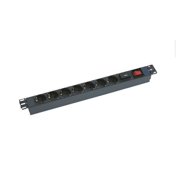 Triton RAB-PD-X12-A1, 7 sortie(r) CA, 2 m, Sort