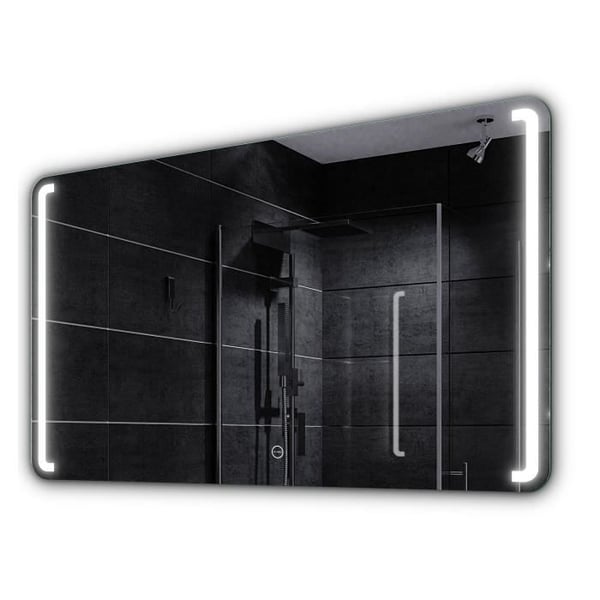 LED-spegel med Touch Switch - Alasta - Oslo 120x90 cm - LED-belysning - Skandinavisk stil - Modern