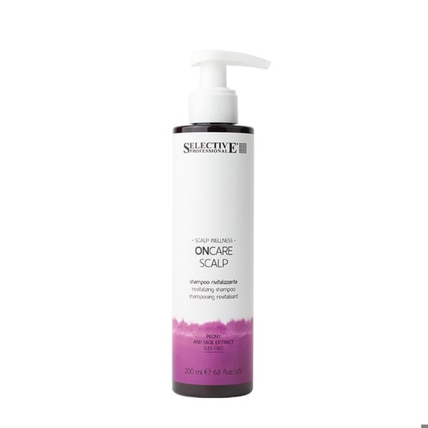 Revitaliserande schampo - SELECTIVE PROFESSIONAL - On Care - 200ml - Anti-håravfall - UTAN SALTER Revitaliserande schampo - SELECTIVE PROFESSIONAL - On Care - 200ml - Anti-håravfall - UTAN SALTER