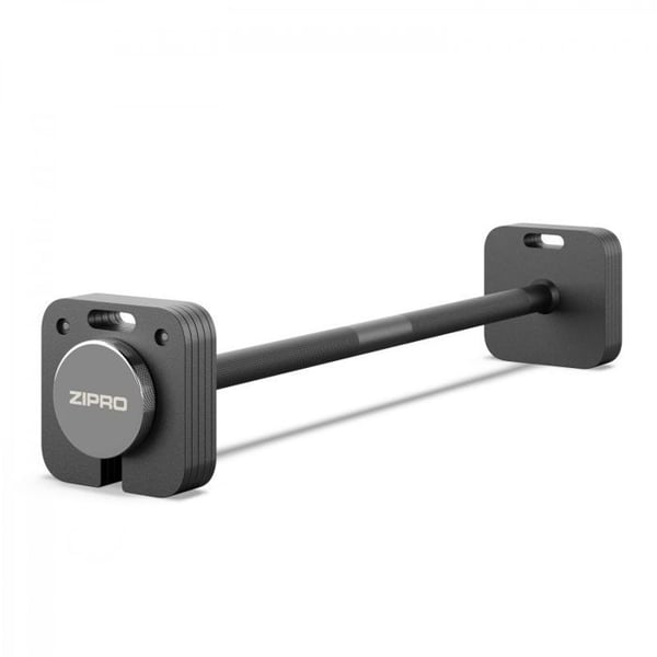 Tyngdlyftningsstång - ZIPRO - SQUARE - Justerbart vikt - Stål - Max belastning 76,5 kg