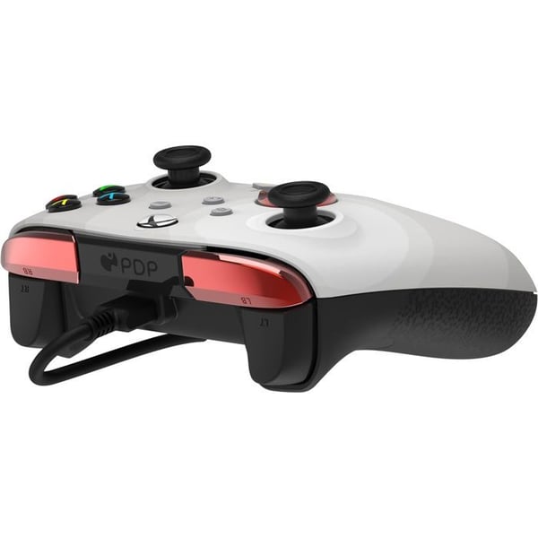 Spelkontroll - Xbox - Rematch Advanced - Trådad - Radial Vit - PDP