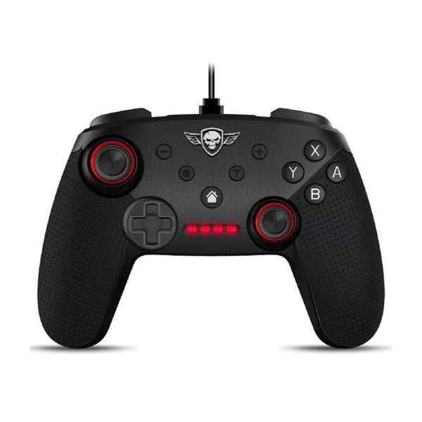 Spelkontroll - SPIRIT OF GAMER - Nintendo Switch - Trådbunden - Svart - Förpackning