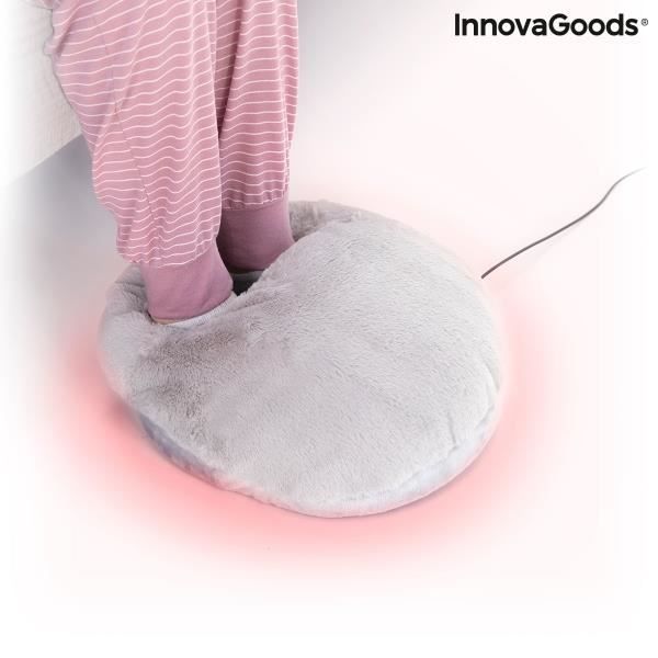 INNOVAGOODS elektrisk fotvärmare - 2-i-1 avtagbar - USB - 10W 60°C - Tvättbar INNOVAGOODS elektrisk fotvärmare - 2-i-1 avtagbar - USB - 10W 60°C - Tvättbar