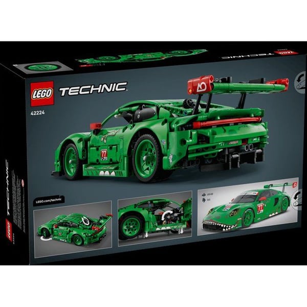 LEGO Technic 42224 Porsche 911 GT3 R REXY AO Racing Bil - Legetøj fra 11 år - Gave