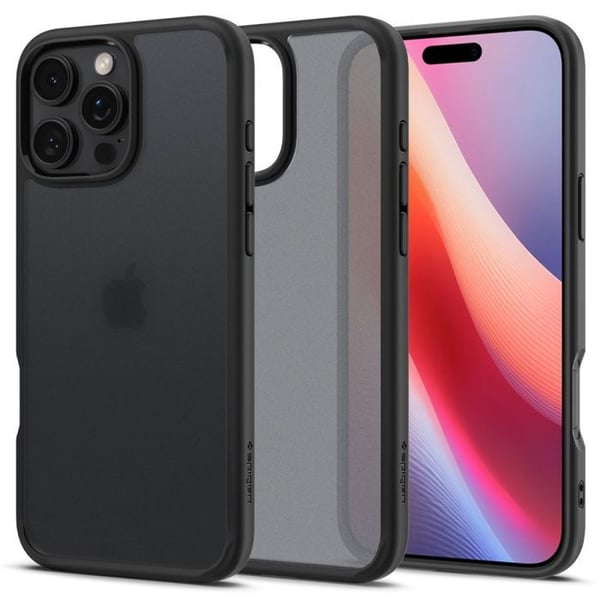 Spigen Ultra Hybrid Cover til iPhone 16 Pro - Frost Black