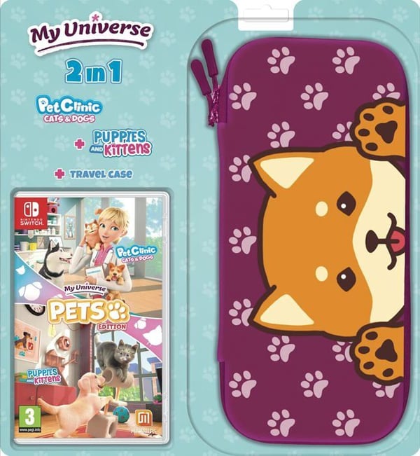 My Universe Pet Clinic Cats & Dogs - Pets Edition + Väska /Nintendo Switch