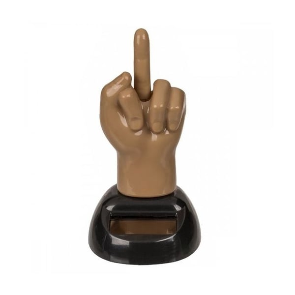 Animerad rörlig solfingerfigur