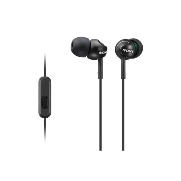 Hörlurar - Sony - MDR-EX110AP - In-ear - Trådad - Svart
