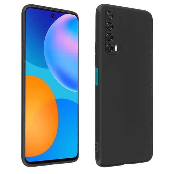 Skyddshölje - AVIZAR - Huawei P Smart 2021 - Flexibel Silikongel - Ultrafin - Svart