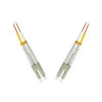 MicroConnect - Nätverkskabel - LC/PC multimode (M) - 5 m - fiberoptisk - 62,5 / 125 mikron - OM1 - orange