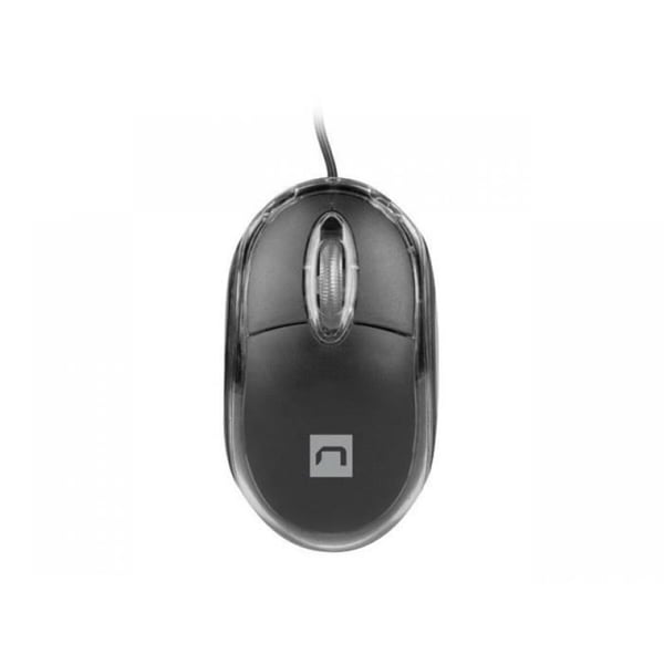 Trådlös mus - Natec - Vireo 2 - Svart - 1000 dpi - USB