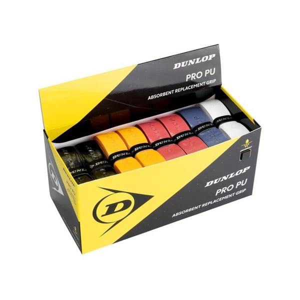 Grepp för squashrack Dunlop - ProPUGrip - PI Pro PU Handtag för vuxna unisex, one size