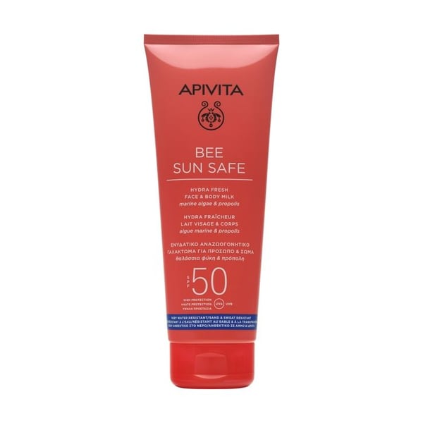 APIVITA - Hydra Fresh Milk SPF50 200 ml grädde