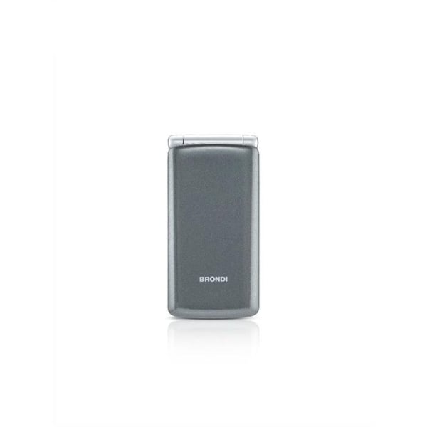 Basis mobiltelefon - BRONDI - Brondi 10277021 (SINCÈRE AMI GRAY SENIOR 2S) - Grå - Senior - Mobiltelefon