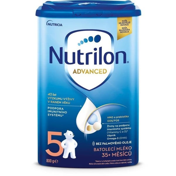 Nutrilon 5 Advanced mjölk för småbarn 800 g