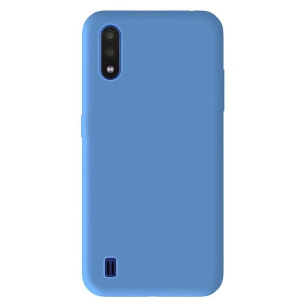 Sky blue silikonetui - Kompatibel med Samsung Galaxy A01