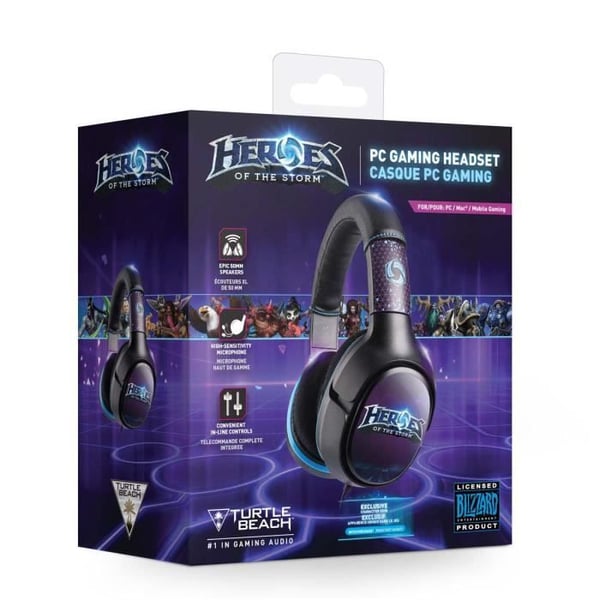 Spelheadset - TURTLE BEACH - Heroes - Stereo - Trådad - Över örat