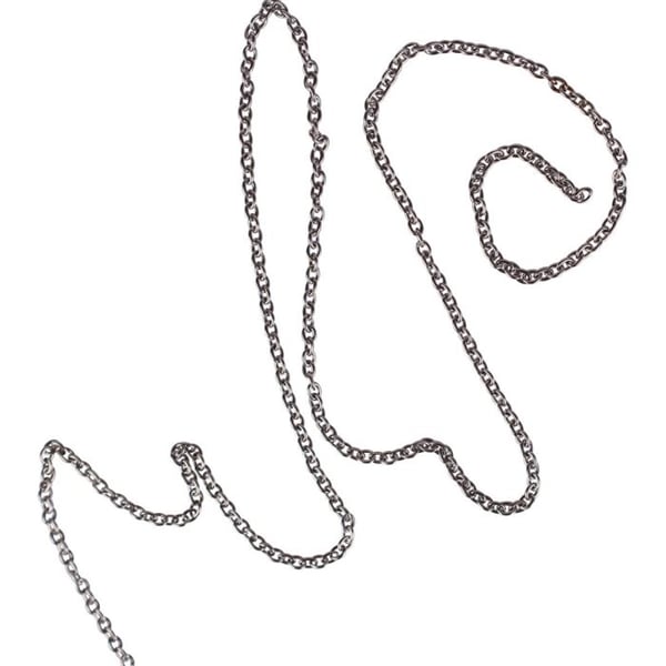 MégaCréa DIY - Silverfärgad kedja länk 2 mm x 1 m