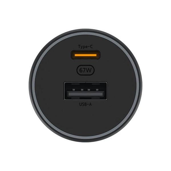 Billaddare - Xiaomi - 67 W - 2 x USB-C - Snabbladdning - Kabel ingår