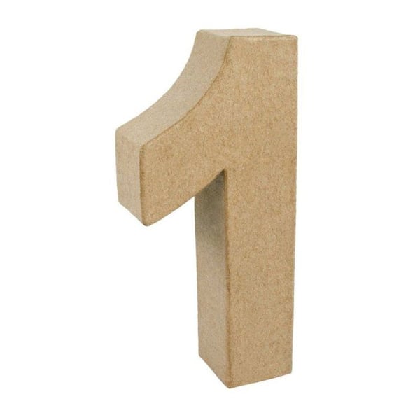 Papper-mâché 1 FSC Återvunnen 100%, 15x6,5x3cm