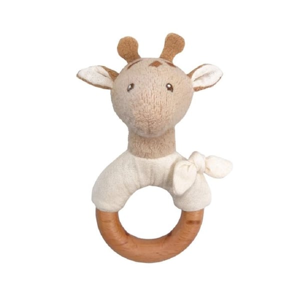 Egmont Toys - Rassel i trä Léonie giraffen
