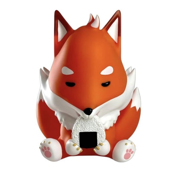 Sparbössa - Plastoy - Kitsune Onigiri - Orange - Plast - Mixad