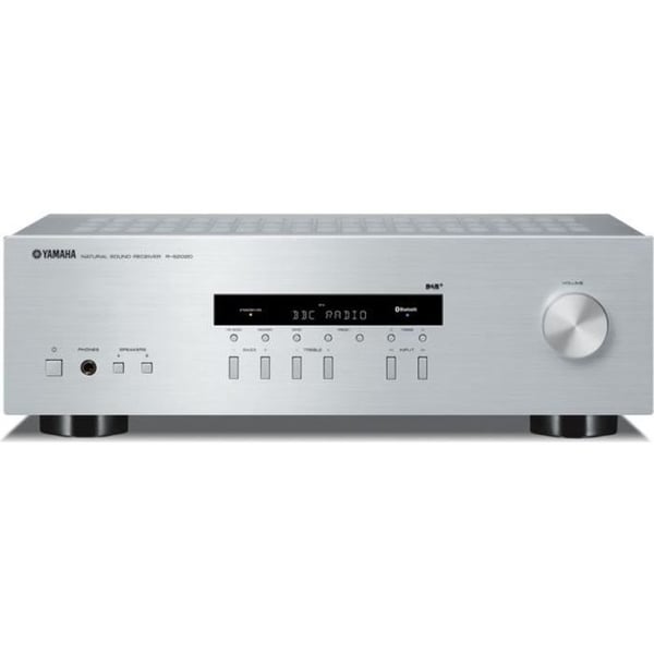YAMAHA R-S202D Hi-Fi-mottagare - 2 x 100 W - DAB+-tuner - Bluetooth - Högtalare A och B
