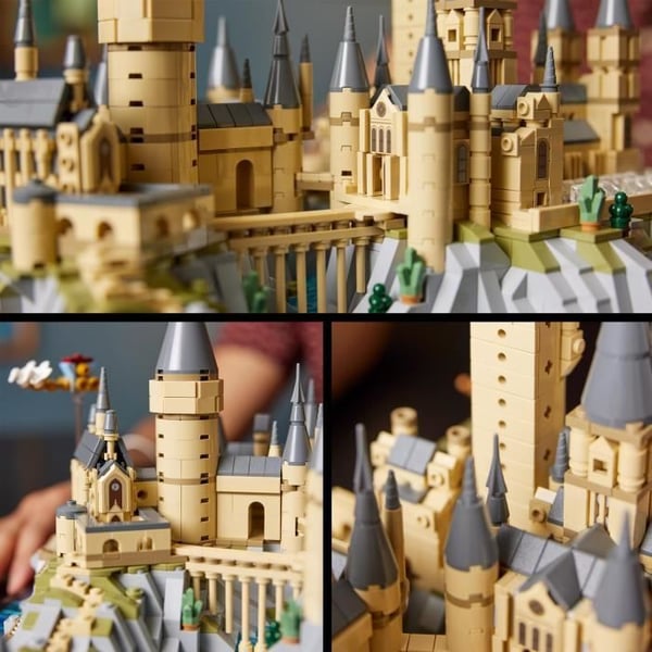 LEGO® Harry Potter 76419 Hogwarts slott och mark, byggbar modellsats för vuxna, inkluderar ikoniska platser