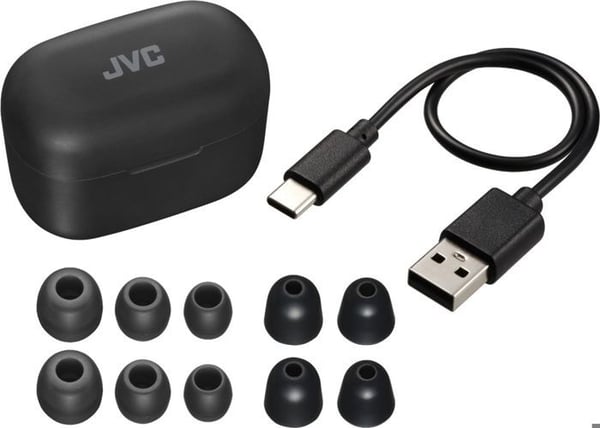 Hörlurar - JVC - HA-A25T - Bluetooth 5.3 - Svettåliga - In-Ear