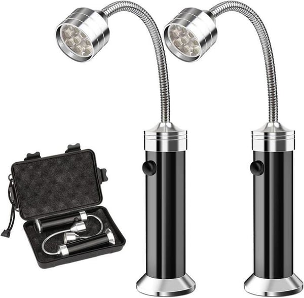 Lära av grill - Vegena - Grill Ljus - LED Super Ljus - Magnetisk Bas - Justering 360°