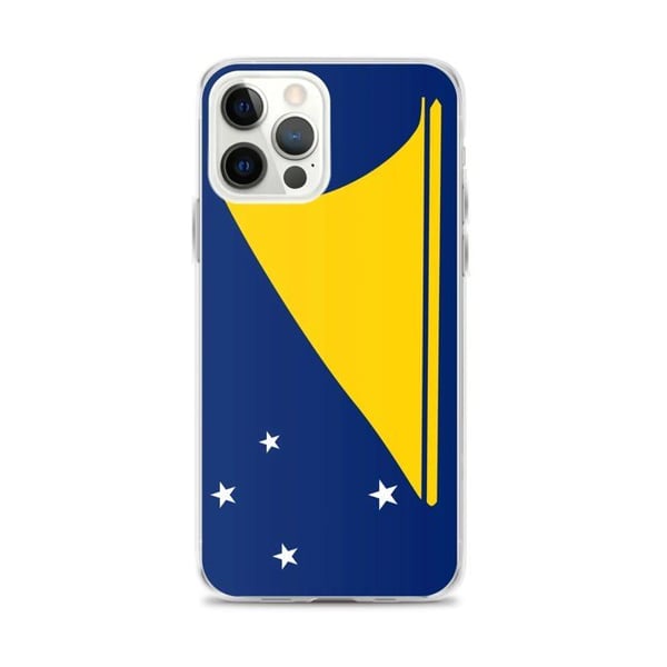 Mobilskal - PIXELFORMA - Tokelaus flagga - Kompatibel med iPhone 12 Pro Max - Mjuk - Stötsäker