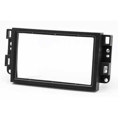Dubbel DIN bilstereoadapter - AUTOLEADS - Chevrolet Epica 2005 - Svart - 2 DIN - Kompatibel med Aveo/Captiva/Epica