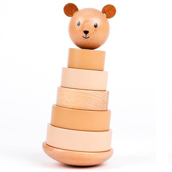 Egmont Toys - Stapelbara i trä Björnen Marcel