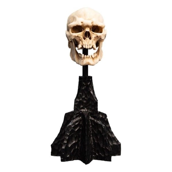 Statuett - WETA WORKSHOP - Skalle av en Mordor-Ork - 14 cm - Resin - Svart