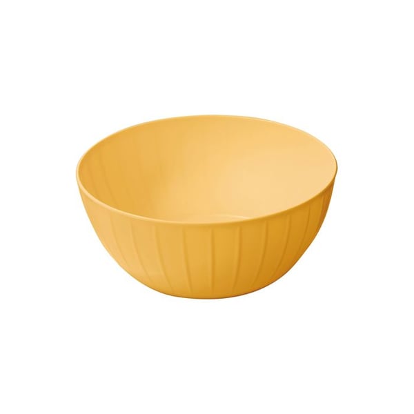 Plastskål 28 cm Delicia 5,0 l, Gul. Tescoma