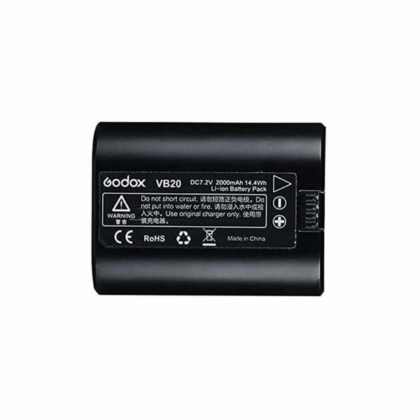 Batteri belysning - Godox - VB20 - 2000mAh - Litiumjon - Återuppladdningsbar