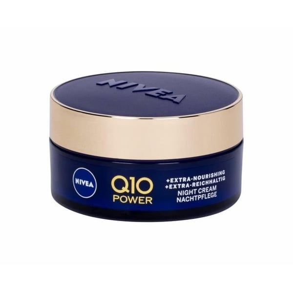 Nivea 50ml Q10 Power Anti-Wrinkle + Extra närande, nattkräm