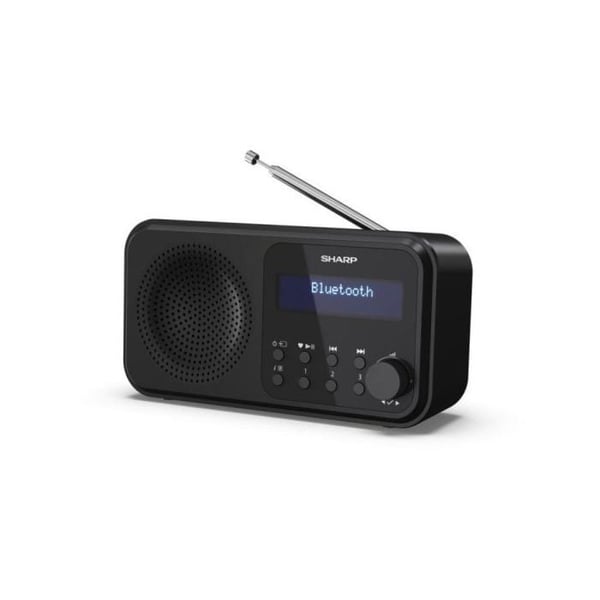 Sharp DR-P420 Bordsradio DAB+, DAB, FM Bluetooth, USB svart