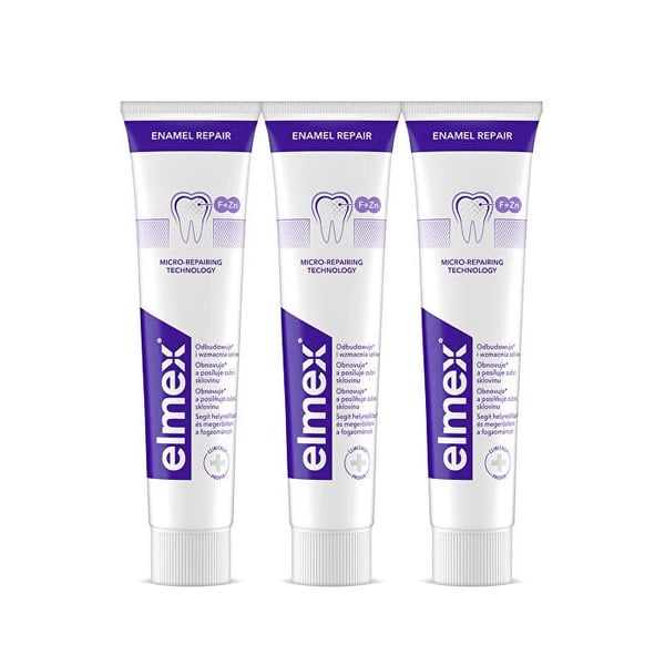 Emaljreparerande tandkräm 3 x 75 ml