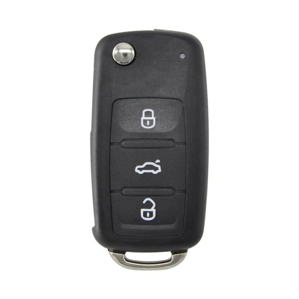 fjärrkontrollnyckelskal, reservnyckelfodral för VW Volkswagen Bobla Caddy Golf Jetta Polo Tiguan Touran