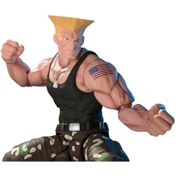 Actionfigur - Bandai Spirits - Guile - Outfit 2 - Klassiker - Grön - Ålder 15 - Unisex