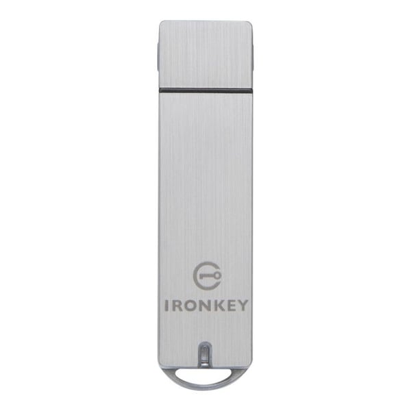 USB-nøgle - KINGSTON - IronKey Basic S1000 - 16 GB - USB 3.0 - 256-bit AES