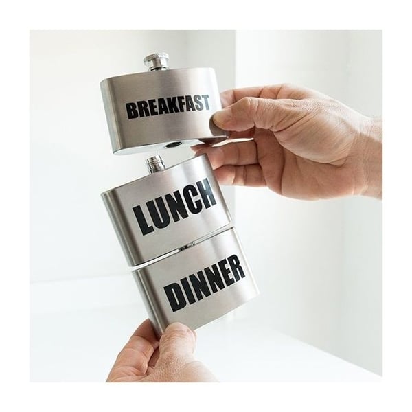 Kolv 3 metallfack frukost lunch middag